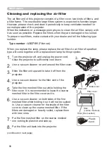 Preview for 98 page of Hitachi CP-BW301WN User Manual