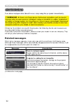 Preview for 102 page of Hitachi CP-BW301WN User Manual