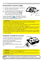 Preview for 16 page of Hitachi CP-CW250WN User Manual