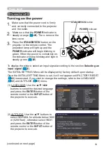 Preview for 19 page of Hitachi CP-CW250WN User Manual