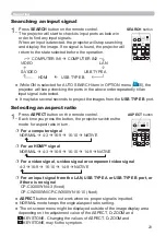 Preview for 23 page of Hitachi CP-CW250WN User Manual