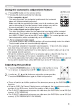 Preview for 25 page of Hitachi CP-CW250WN User Manual