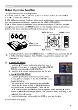 Preview for 29 page of Hitachi CP-CW250WN User Manual