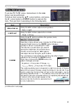 Preview for 33 page of Hitachi CP-CW250WN User Manual