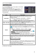 Preview for 49 page of Hitachi CP-CW250WN User Manual