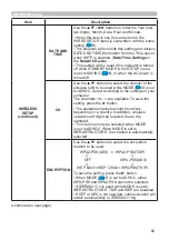 Preview for 69 page of Hitachi CP-CW250WN User Manual