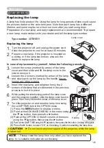 Preview for 101 page of Hitachi CP-CW250WN User Manual