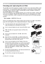 Preview for 103 page of Hitachi CP-CW250WN User Manual