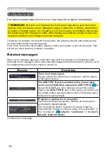 Preview for 106 page of Hitachi CP-CW250WN User Manual