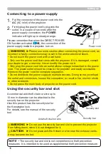 Preview for 16 page of Hitachi CP-CW251WN User Manual