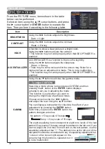 Preview for 34 page of Hitachi CP-CW251WN User Manual