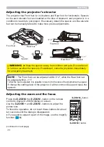 Предварительный просмотр 24 страницы Hitachi CP-CW302WN User Manual