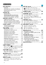 Preview for 2 page of Hitachi CP-CX250 User Manual