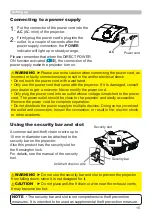 Preview for 15 page of Hitachi CP-CX250 User Manual