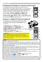 Preview for 17 page of Hitachi CP-CX250 User Manual