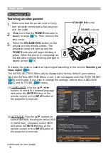 Preview for 18 page of Hitachi CP-CX250 User Manual