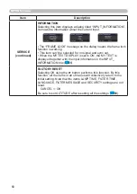 Preview for 60 page of Hitachi CP-CX250 User Manual