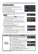 Preview for 61 page of Hitachi CP-CX250 User Manual