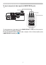 Preview for 7 page of Hitachi CP-CX251N Operating And Users Manual