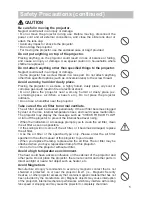 Предварительный просмотр 6 страницы Hitachi CP-D10 Series Operating Manual