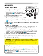 Предварительный просмотр 24 страницы Hitachi CP-D10 Series Operating Manual