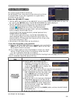 Предварительный просмотр 58 страницы Hitachi CP-D10 Series Operating Manual