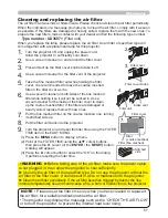 Предварительный просмотр 66 страницы Hitachi CP-D10 Series Operating Manual