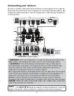 Предварительный просмотр 106 страницы Hitachi CP-D10 Series Operating Manual