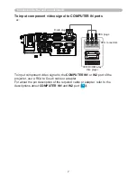 Preview for 7 page of Hitachi CP-D25WN User Manual