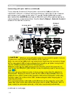 Preview for 23 page of Hitachi CP-D27WN User Manual