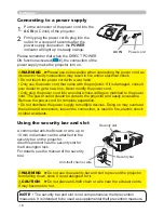 Preview for 25 page of Hitachi CP-D27WN User Manual