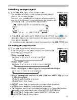 Preview for 32 page of Hitachi CP-D27WN User Manual