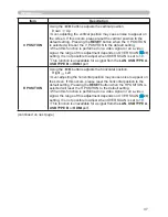 Preview for 46 page of Hitachi CP-D27WN User Manual