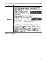 Preview for 60 page of Hitachi CP-D27WN User Manual