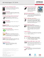 Preview for 2 page of Hitachi CP-D31N  guide Specifications