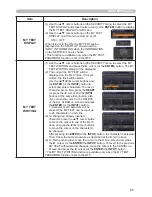 Предварительный просмотр 65 страницы Hitachi CP-D31N  guide User Manual