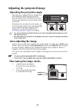 Предварительный просмотр 23 страницы Hitachi CP-DH300 User Manual