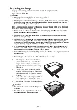 Предварительный просмотр 45 страницы Hitachi CP-DH300 User Manual