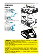 Предварительный просмотр 14 страницы Hitachi CP-DW10N Operating Manual