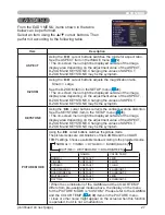 Предварительный просмотр 36 страницы Hitachi CP-DW10N Operating Manual