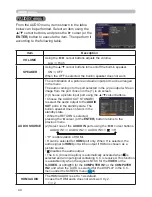 Предварительный просмотр 49 страницы Hitachi CP-DW10N Operating Manual