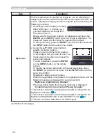 Предварительный просмотр 51 страницы Hitachi CP-DW10N Operating Manual