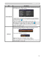 Предварительный просмотр 68 страницы Hitachi CP-DW10N Operating Manual