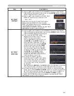 Предварительный просмотр 74 страницы Hitachi CP-DW10N Operating Manual