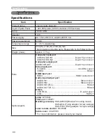 Предварительный просмотр 89 страницы Hitachi CP-DW10N Operating Manual