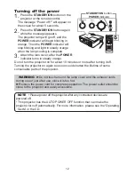 Предварительный просмотр 104 страницы Hitachi CP-DW10N Operating Manual