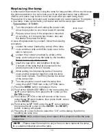 Предварительный просмотр 105 страницы Hitachi CP-DW10N Operating Manual