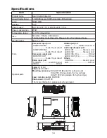 Предварительный просмотр 110 страницы Hitachi CP-DW10N Operating Manual