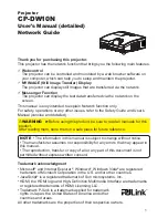 Предварительный просмотр 112 страницы Hitachi CP-DW10N Operating Manual