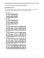 Предварительный просмотр 158 страницы Hitachi CP-DW10N Operating Manual